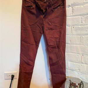 rag & bone Women's Dark Brown Skinny Jeans